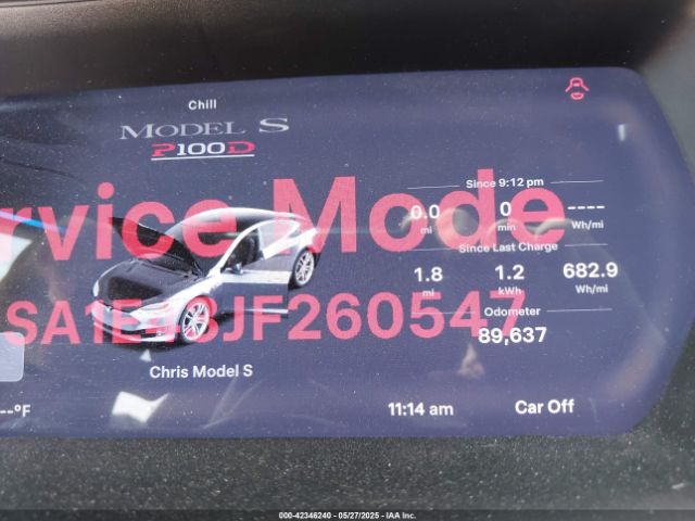 5YJSA1E43JF260547 Tesla MODEL S