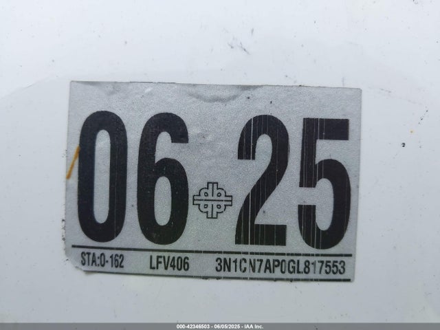 Nissan 2016 2016 3N1CN7AP0GL817553 Image 9