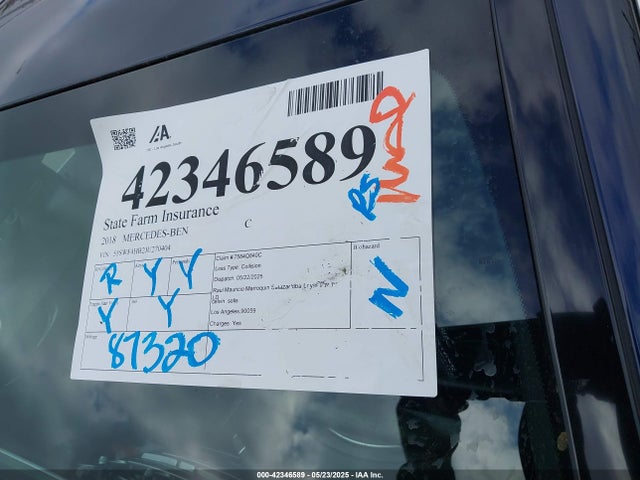 55SWF4HB2JU270404 Mercedes-Benz m274