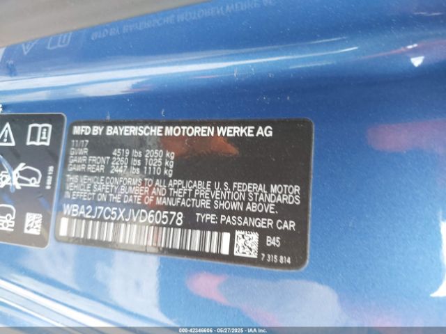 2018 BMW M240I WBA2J7C5XJVD60578 Photo 8