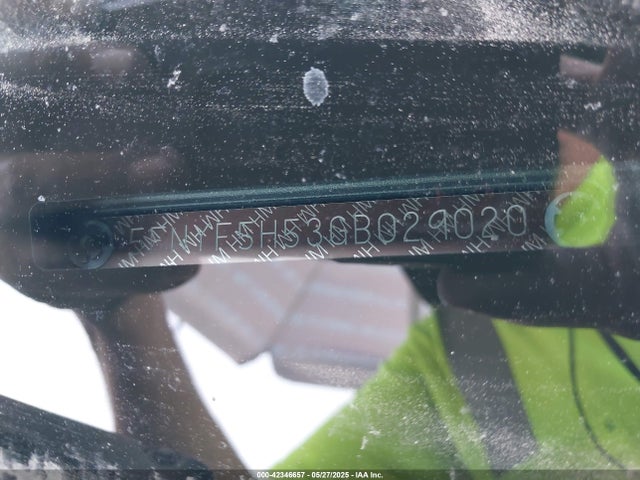 5FNYF5H53GB029020 Honda Pilot Ex-l