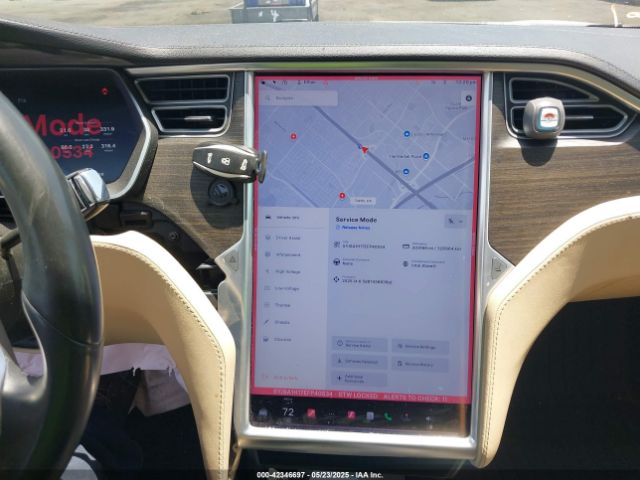 2014 TESLA MODEL S 5YJSA1H17EFP40534 Photo 10