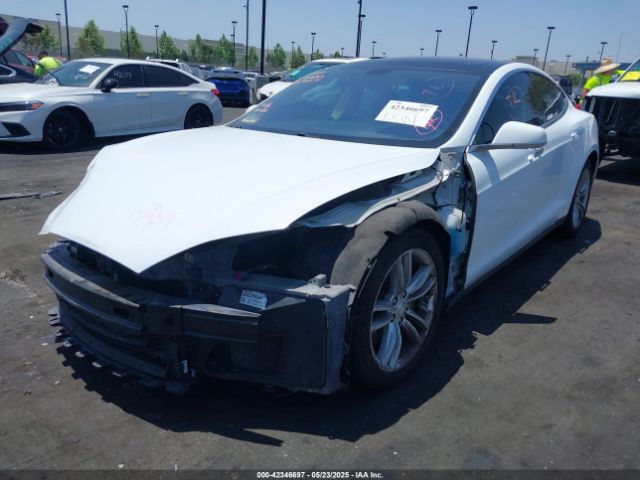 2014 TESLA MODEL S 5YJSA1H17EFP40534 Photo 1
