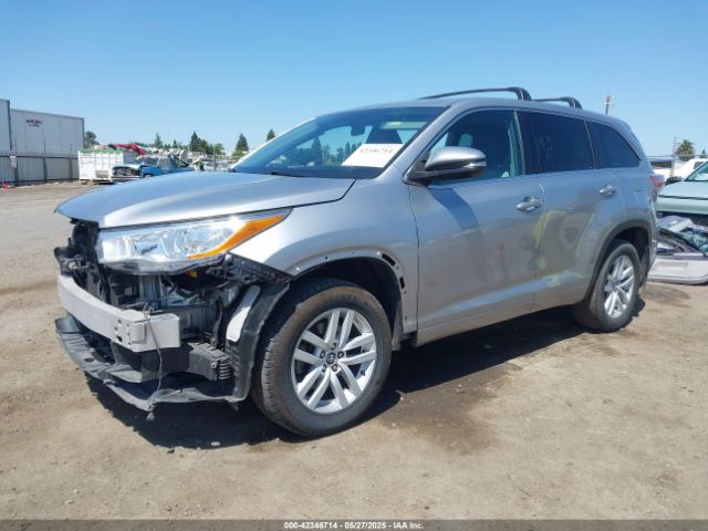 5TDZKRFH2GS149519 Toyota Highlander Le V6