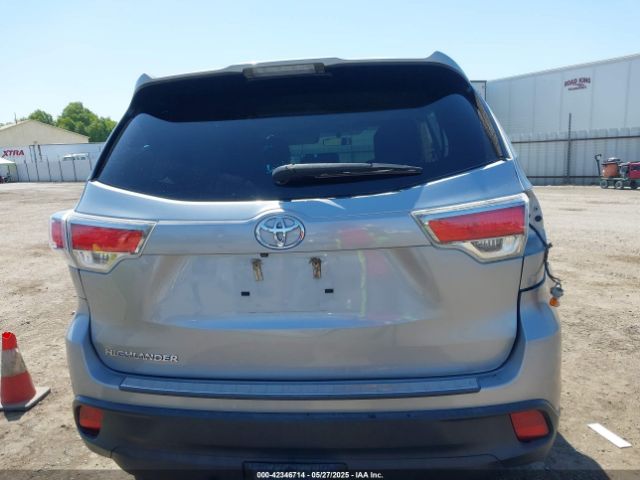 5TDZKRFH2GS149519 Toyota Highlander Le V6