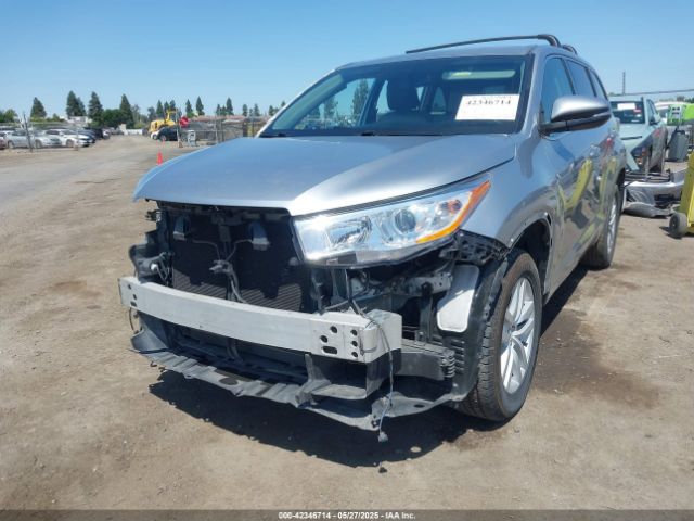 5TDZKRFH2GS149519 Toyota Highlander Le V6