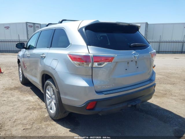 5TDZKRFH2GS149519 Toyota Highlander Le V6