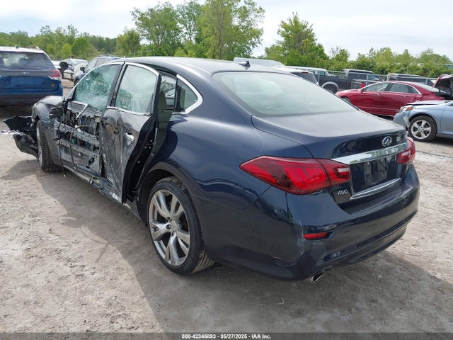 Aukcja sprzedaży 2018 Infiniti Q70l 3.7x Luxe, vin: JN1BY1PR2JM370522, numer aukcji: 42346893