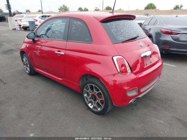 2013 FIAT 500 3C3CFFBR5DT544145 Photo 2