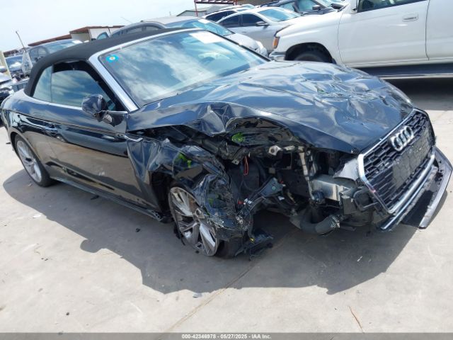 2022 AUDI A5 CABRIOLET WAUWAGF59NN000525