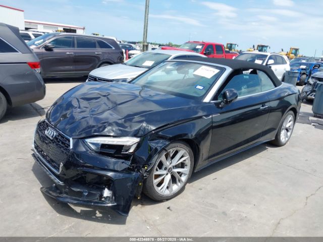 2022 AUDI A5 CABRIOLET WAUWAGF59NN000525 Photo 1