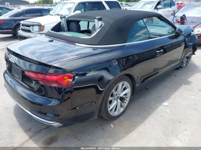 2022 AUDI A5 CABRIOLET WAUWAGF59NN000525 Photo 3