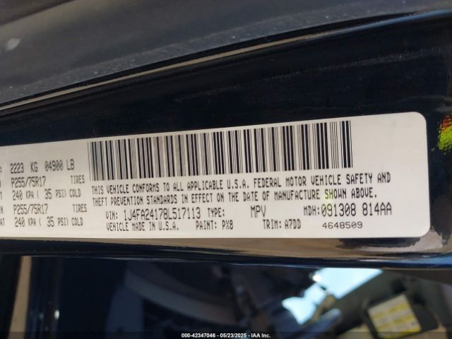 2008 JEEP WRANGLER 1J4FA24178L517113 Photo 8