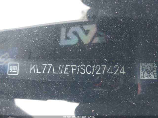 KL77LGEP1SC127424 Chevrolet Trax Fwd 1rs