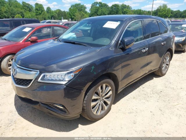 2016 ACURA MDX 5FRYD4H42GB020105 Photo 1