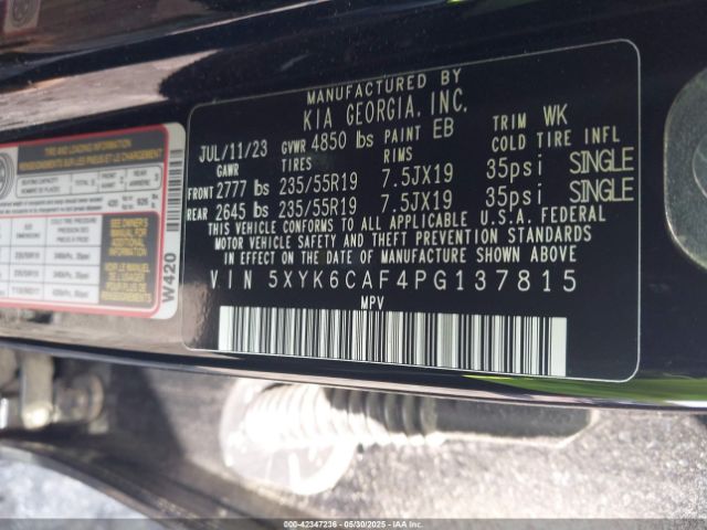 2023 KIA SPORTAGE 5XYK6CAF4PG137815 Photo 8
