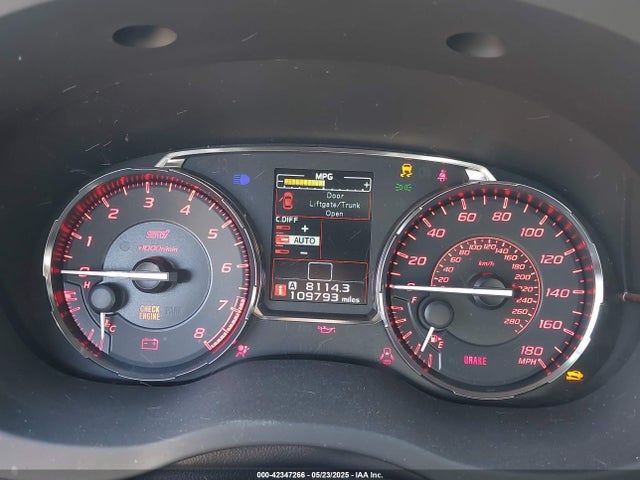 JF1VA2V63G9809130 Subaru 2.5 high power turbo