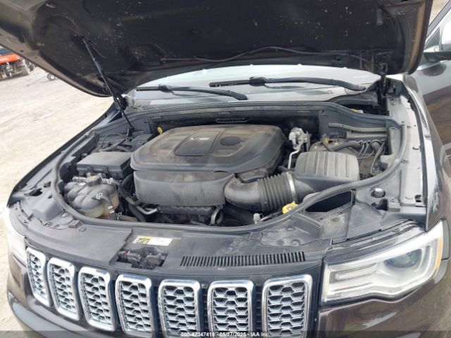 1C4RJFCG8HC805352 Jeep Grand Cherokee Overland 4x4