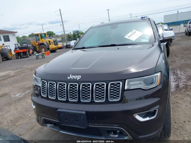 1C4RJFCG8HC805352 Jeep Grand Cherokee Overland 4x4