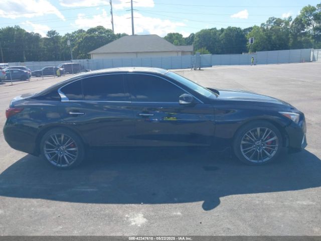 JN1FV7APXJM461106 Infiniti Q50 3.0t Red Sport 400