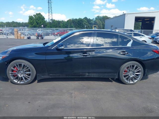 JN1FV7APXJM461106 Infiniti Q50 3.0t Red Sport 400