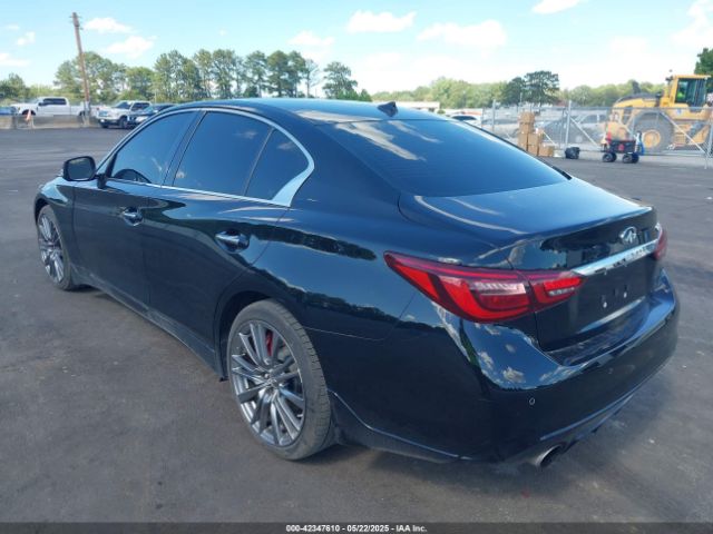 JN1FV7APXJM461106 Infiniti Q50 3.0t Red Sport 400