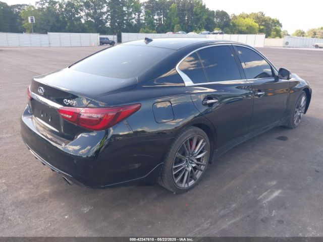 JN1FV7APXJM461106 Infiniti Q50 3.0t Red Sport 400