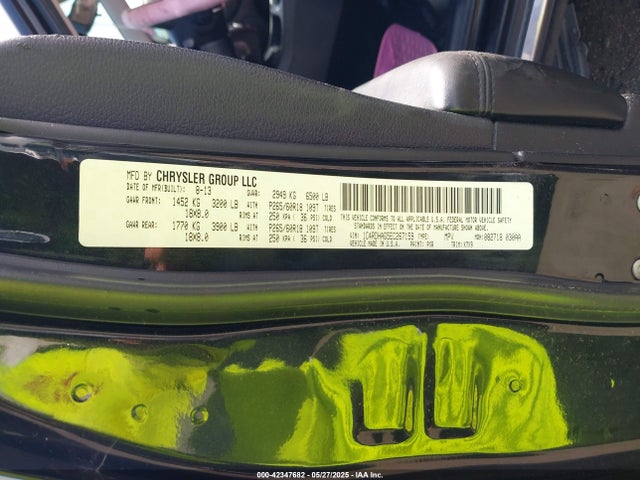 1C4RDHAG5EC267159 Dodge Durango Sxt