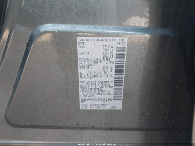 Infiniti 2018 2018 5N1DL0MM7JC503560 Image 9