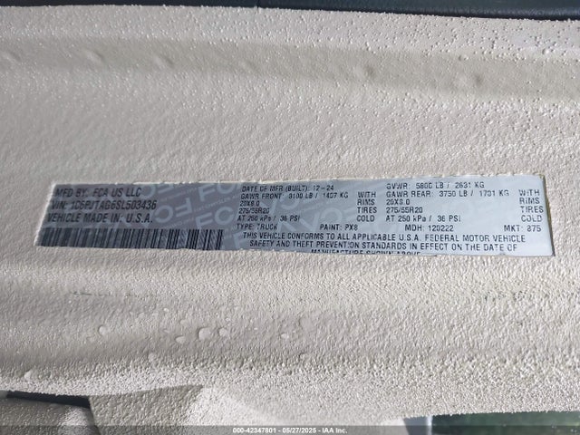 1C6PJTAG6SL503436 Jeep Gladiator