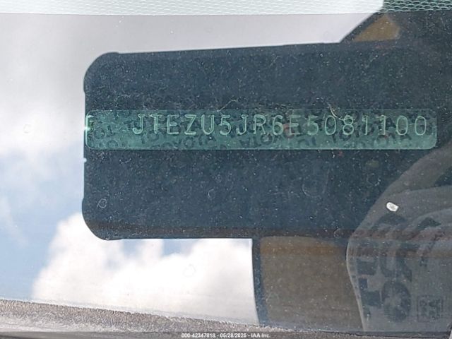 JTEZU5JR6E5081100 Toyota 4runner Limited