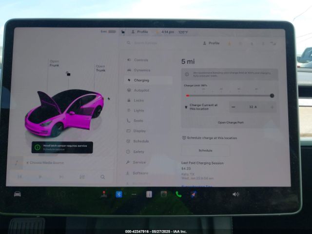 5YJ3E1EAXPF661052 Tesla Model 3 Rear-wheel Drive