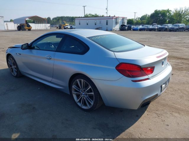 2013 BMW 650I WBAYM9C57DDW20410 Photo 2