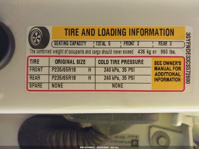 2012 CADILLAC SRX 3GYFNDE33CS572600 Photo 8