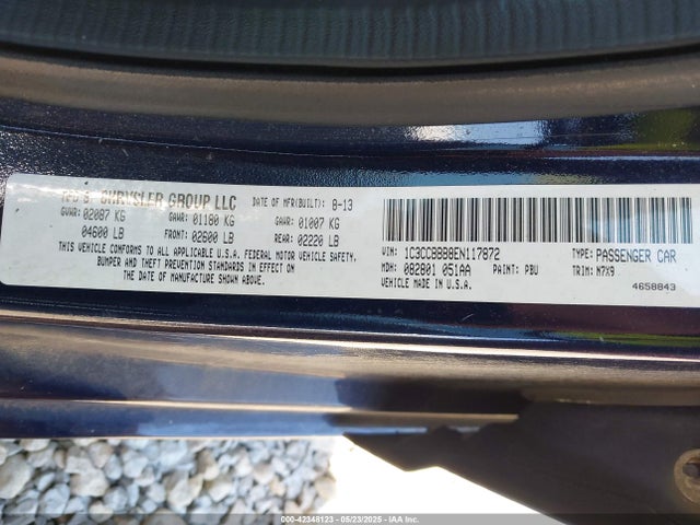 1C3CCBBB8EN117872 Chrysler 2014