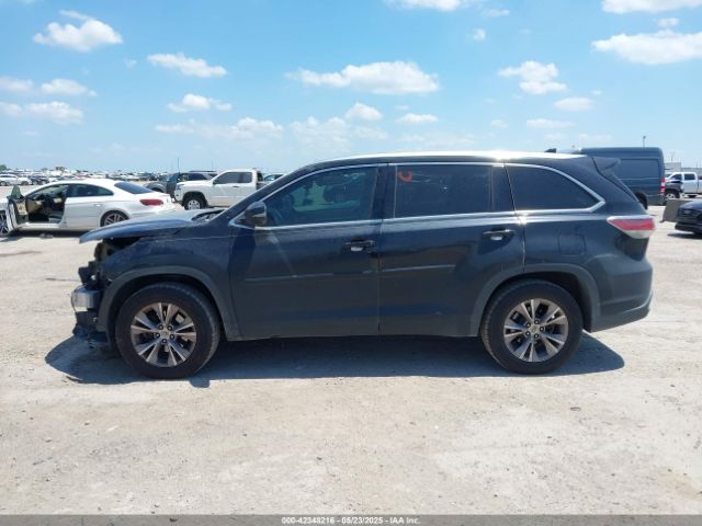 5TDKKRFH1ES036823 Toyota Highlander Xle V6