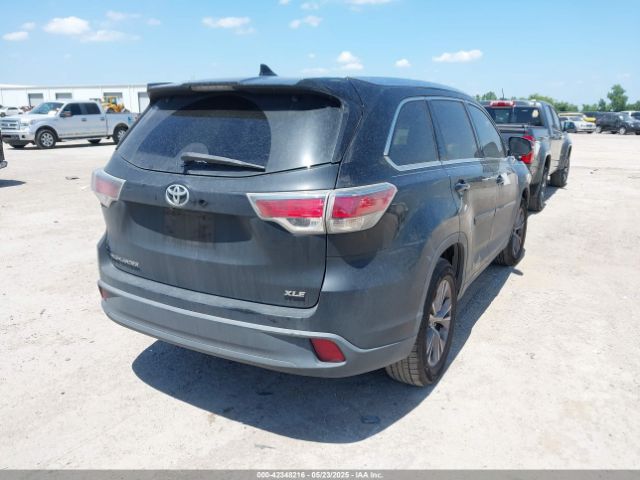 5TDKKRFH1ES036823 Toyota Highlander Xle V6