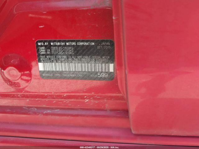 JA32U2FU5GU000807 Mitsubishi LANCER ES