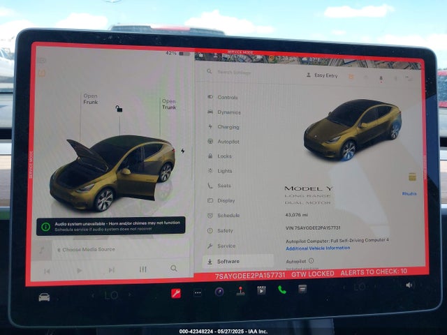 7SAYGDEE2PA157731 Tesla Model Y