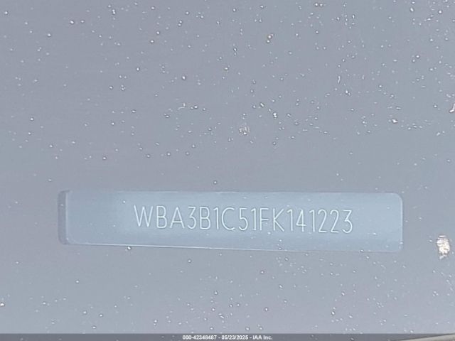 WBA3B1C51FK141223 BMW 320i