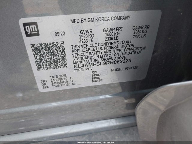 Buick l3t 2024 KL4AMFSL9RB063323 Image 9