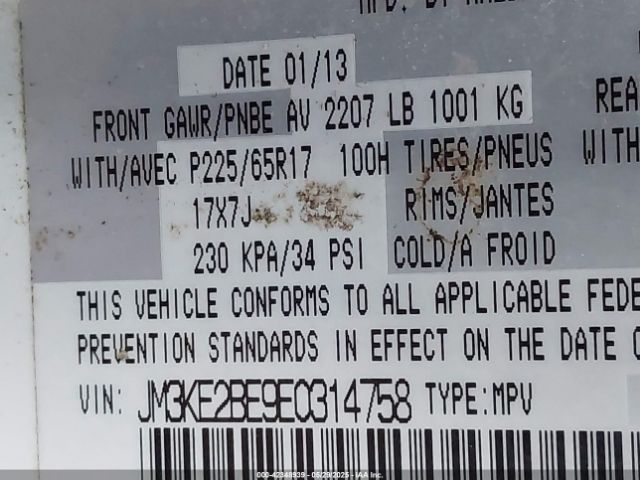 JM3KE2BE9E0314758 Mazda CX-5 SPORT