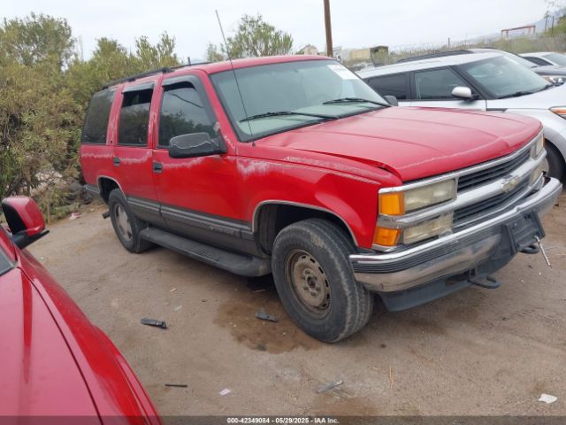 1999 CHEVROLET TAHOE 1GNEK13R7XJ452832