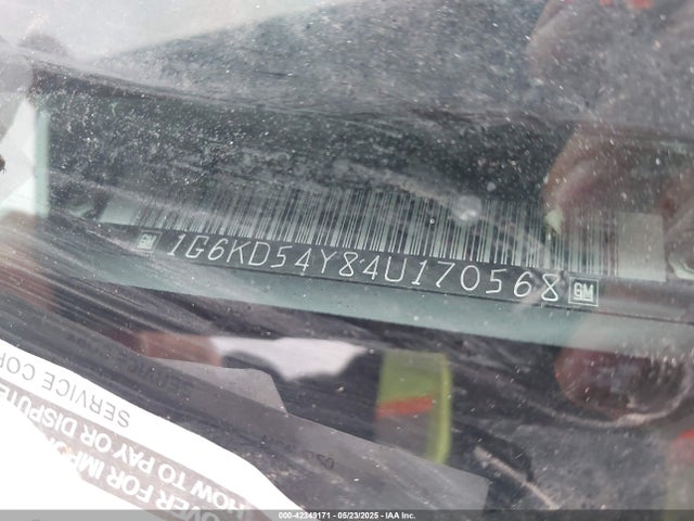 2004 CADILLAC DEVILLE 1G6KD54Y84U170568 Photo 8