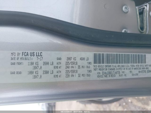 2018 JEEP COMPASS 3C4NJDBB2JT140726 Photo 8