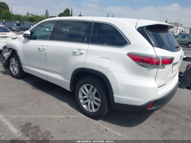 5TDZKRFH2ES025862 Toyota Highlander Le