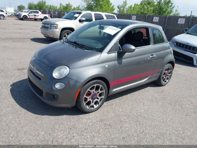 2012 FIAT 500 3C3CFFBR4CT303823 Photo 1