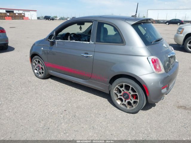 2012 FIAT 500 3C3CFFBR4CT303823 Photo 2