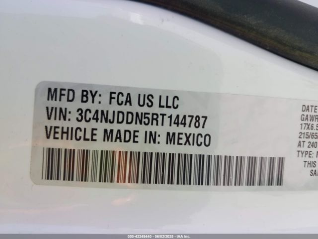 3C4NJDDN5RT144787 Jeep Compass Trailhawk 4x4