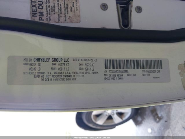 2C3CDXBG1EH366559 Dodge Charger Se